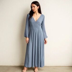 Vince Slate Blue Maxi Dress